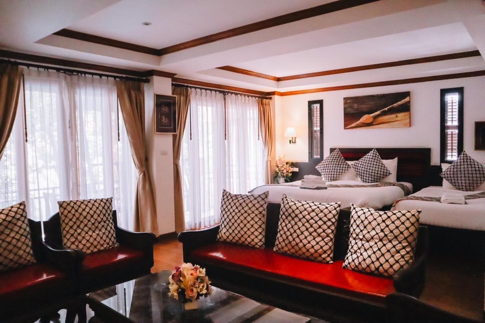 Baan Huenphen Boutique Hotel Chiang Mai Oda fotoğraf